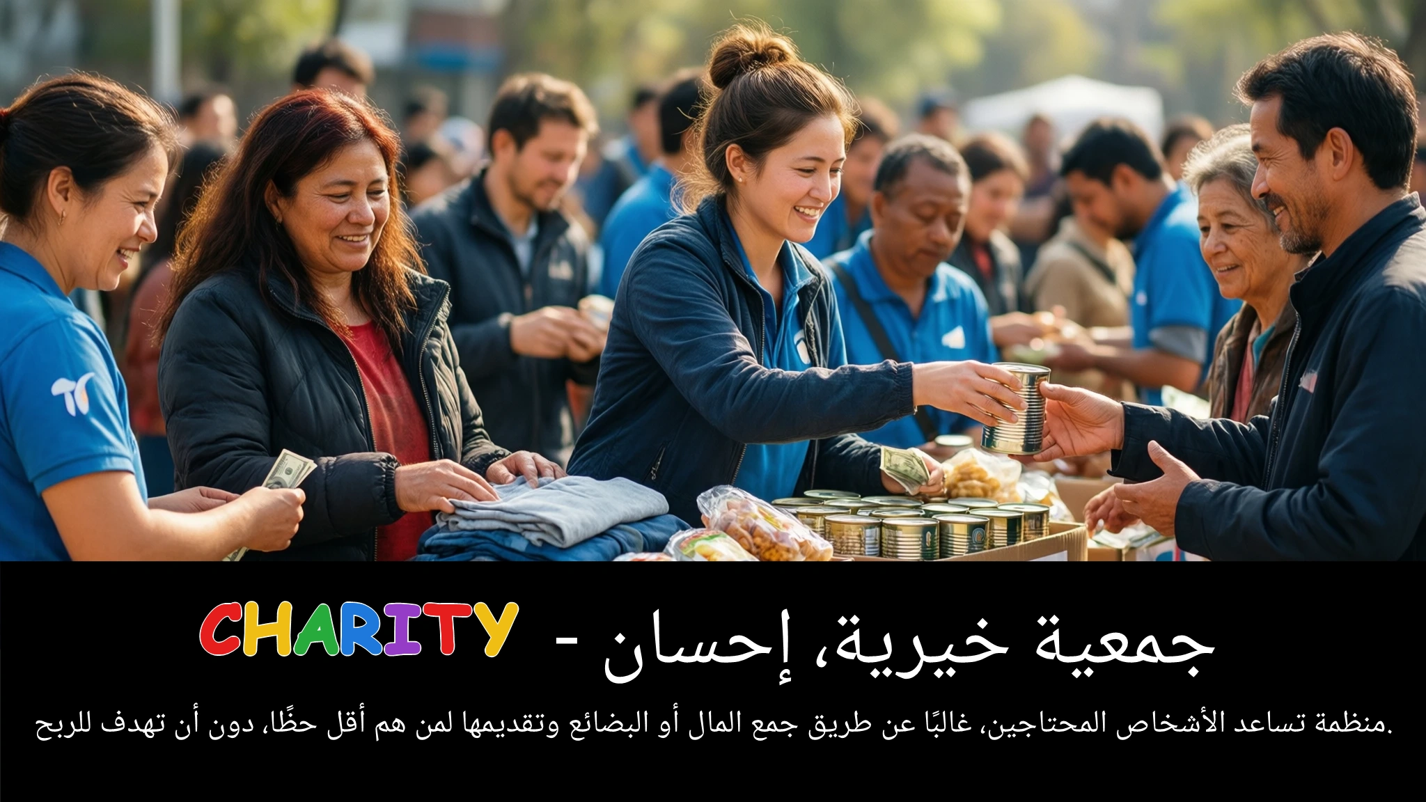 Arabic Illustration for charity